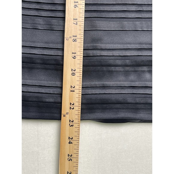 Vintage Zatti de Simorra‎ fitted black textured sheath pencil skirt Size 12 US - Picture 10 of 11